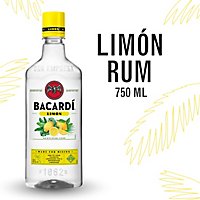 Bacardi Rum With Natural Flavor Limon - 750 Ml - Image 1