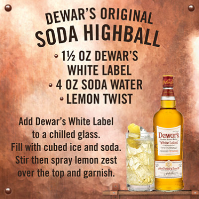 Dewars White Label Blended Scotch Whisky - 1 Liter - Image 5