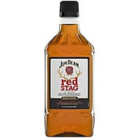 Red Stag by Jim Beam Black Cherry Kentucky Straight Bourbon Whiskey 70 Proof Traveler - 750 Ml. - Image 1