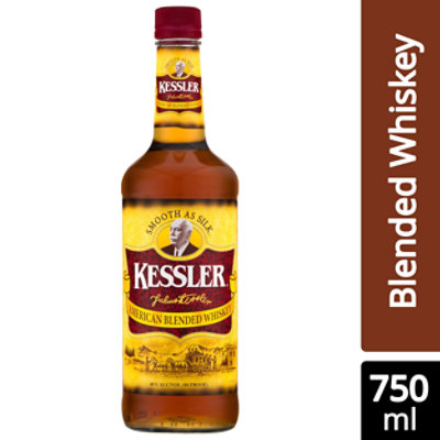 Kessler American Blended Whiskey 80 Proof - 750 Ml - Image 1