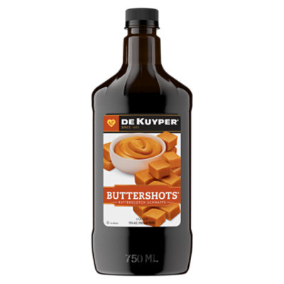 DeKuyper Schnapps Liqueur Buttershots 30 Proof - 750 Ml - Image 2