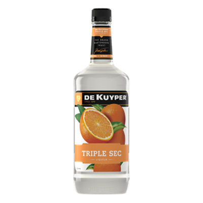 DeKuyper Triple Sec Cordial 30 Proof - 1 Liter - Image 2