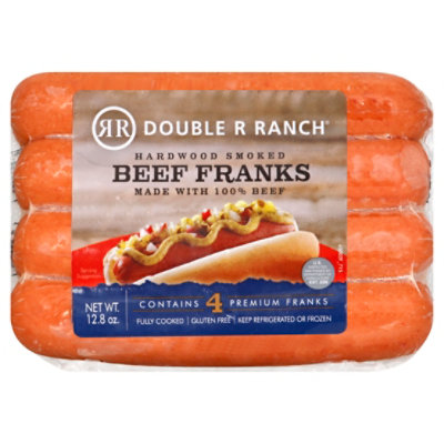 Rr Ranch All Beef Hot Dogs - 12.8 Oz - Image 1