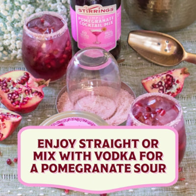 Stirrings Cocktail Mix Simple Pomegranate Martini - 750 Ml - Image 3