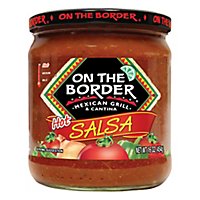 On The Border Salsa Hot Jar - 16 Oz - Image 2