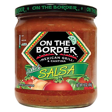 On The Border Salsa Mild Jar - 16 Oz - Image 3