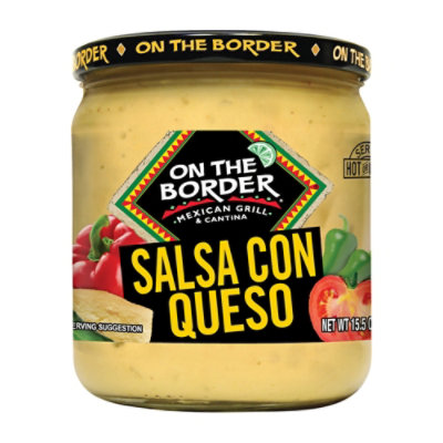 On The Border Salsa Con Quezo Jar - 15.5 Oz - Image 2