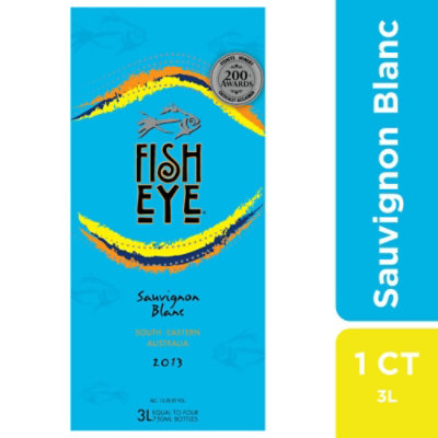 Fisheye Sauvignon Blanc White Wine - 3 Liter - Image 1