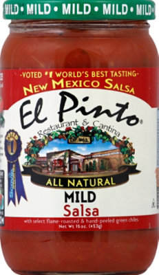 El Pinto All Natural Mild Salsa - 16 Oz - Image 1