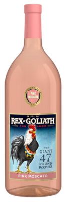 Rex Goliath Pink Moscato White Wine - 1.5 Liter - Image 1