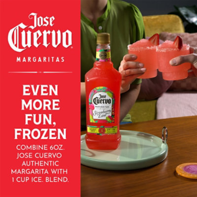 J Cuervo Auth Strbry Margarita - 750 Ml - Image 1