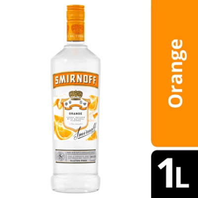Smirnoff Vodka Orange Twist - 1 Liter - Image 1