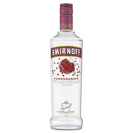 Smirnoff Vodka Pomegranate 70PF - 750 Ml (Limited quantities may be available in store)