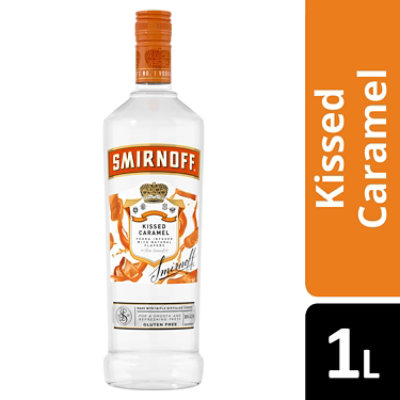 Smirnoff Vodka Kissed Caramel - 1 Liter - Image 1