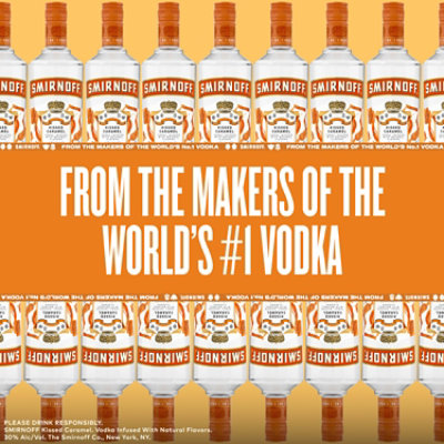 Smirnoff Vodka Kissed Caramel - 1 Liter - Image 5