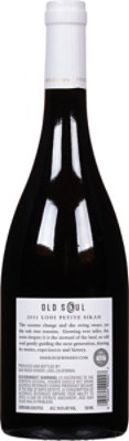 Old Soul Old Vine Petite Sirah California Red Wine - 750 Ml - Image 3