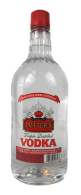 Potters Vodka - 1.75 Liter - Image 1