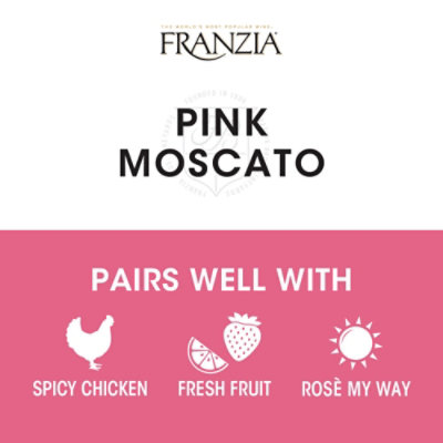 Franzia Pink Moscato Pink Wine - 5 Liter - Image 5