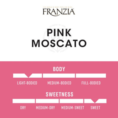 Franzia Pink Moscato Pink Wine - 5 Liter - Image 3