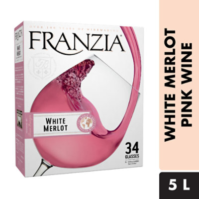 Franzia White Merlot Pink Wine - 5 Liters - Image 1