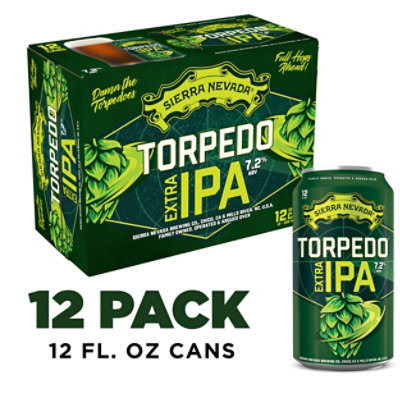 Sierra Nevada Torpedo Extra IPA Craft Beer In Cans - 12-12 Oz - Image 1