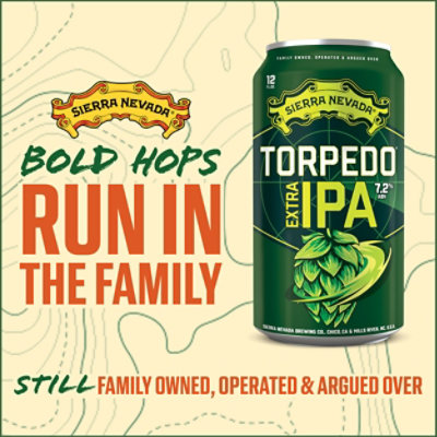 Sierra Nevada Torpedo Extra IPA Craft Beer In Cans - 12-12 Oz - Image 2