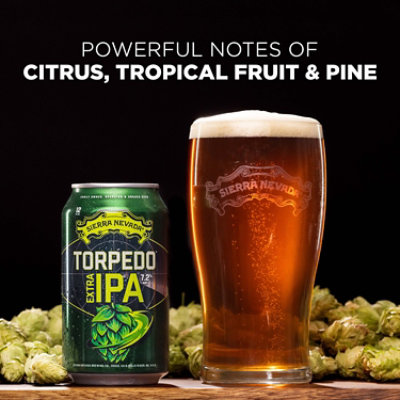 Sierra Nevada Torpedo Extra IPA Craft Beer In Cans - 12-12 Oz - Image 3