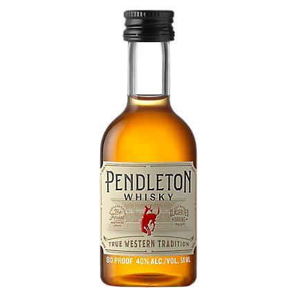 Pendleton Canadian Whisky 80 Proof - 50 Ml - Image 1