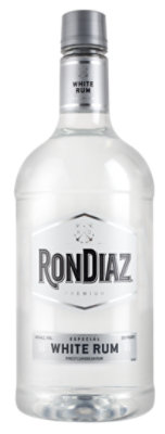 Ron Diaz Silver Rum - 1.75 Liter - Image 1