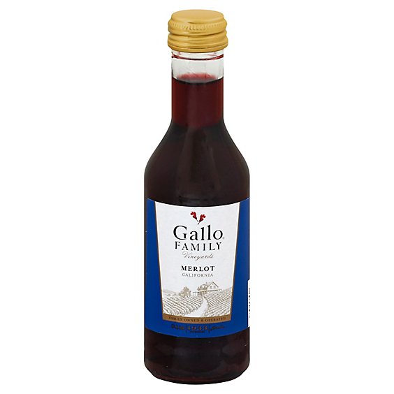 Gallo Family Vineyards Merlot - 187Ml
