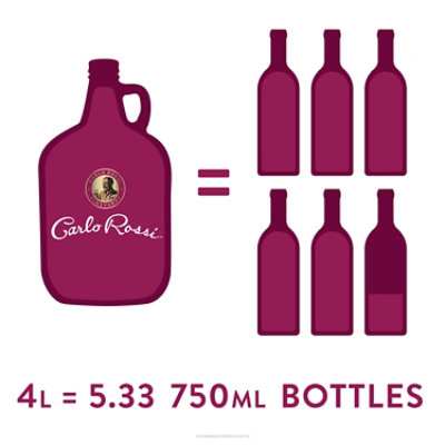 Carlo Rossi Sweet Red Red Wine - 4 Liter - Image 5