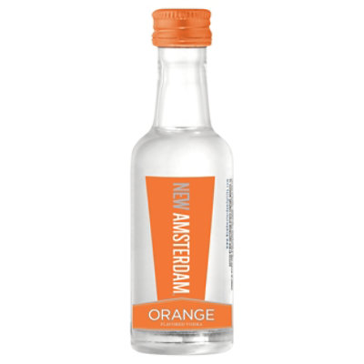 New Amsterdam Vodka Orange Flavored - 50 Ml - Image 2