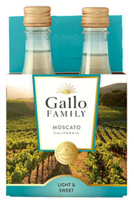 Gallo Family Vineyards Wine Moscato California - 187 Ml - Image 2