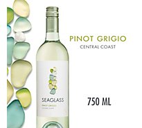 SEAGLASS Pinot Grigio White Wine Bottle - 750 Ml
