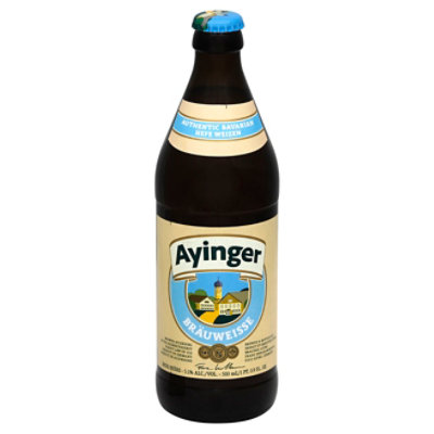 Ayinger Brauweisse Hefeweizen - 16.9 Fl. Oz.