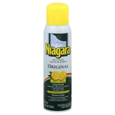 Niagara Spray Starch Original Crisp Finish Lemon - 20 Fl. Oz.