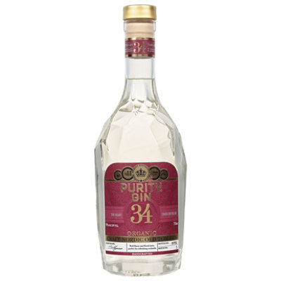 Purity Gin 34 Organic Craft Nordic Old Town Gin - 750 Ml - Image 1