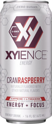 XYIENCE Xenergy Energy Drink Performance Cran Razz - 16 Fl. Oz