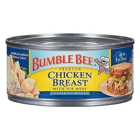 Bumble Bee Chicken Breast Chunk with Rib Meat in Water - 10 Oz