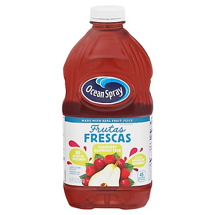 Ocean Spray Frutas Frescas Cranberry Raspberry Pear - 64 Fl. Oz. - Image 3