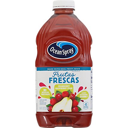 Ocean Spray Frutas Frescas Cranberry Raspberry Pear - 64 Fl. Oz. - Image 2