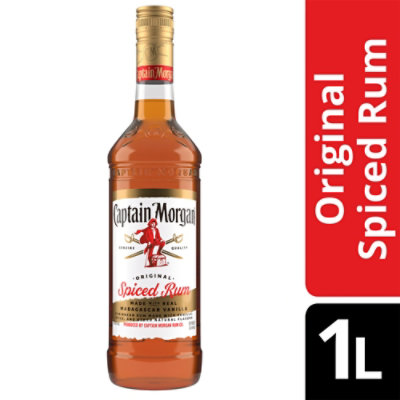 Captain Morgan Original Spiced Rum - 1 Liter - Image 1