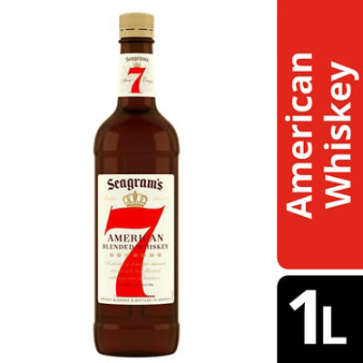Seagrams 7 Crown - Liter - starmarket