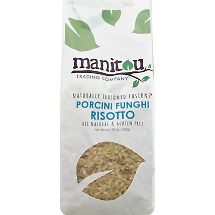 Manitou Trading Risotto Gluten Free Porcini Funghi Bag - 15 Oz - Image 2