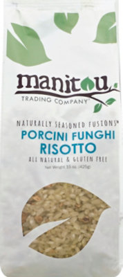 Manitou Trading Risotto Gluten Free Porcini Funghi Bag - 15 Oz - Image 2