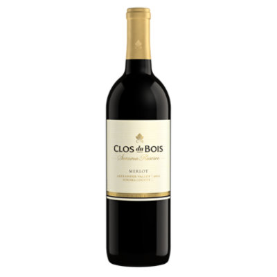 Clos du Bois Sonoma Reserve Alexander Valley Wine Red Merlot - 750 Ml