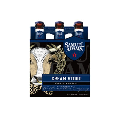 Samuel Adams Beer Brewmasters Cream Stout Bottles - 6-12 Fl. Oz. - Image 2