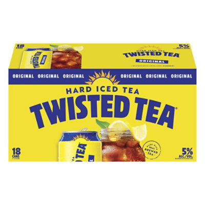 Twisted Tea Original Hard Iced Tea Cans - 18-12 Fl. Oz. - Image 3