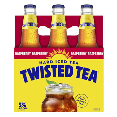 Twisted Tea Raspberry Bottles Hard Iced Tea - 6-12 Fl. Oz. - Image 3