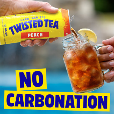 Twisted Tea Peach Hard Iced Tea Bottles - 6-12 Fl. Oz. - Image 6